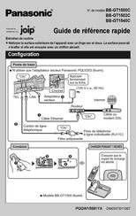 Panasonic BB-GT1540C Guide De Référence Rapide