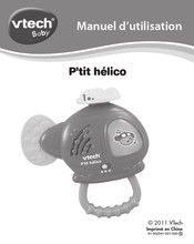 VTech baby P'tit hélico Manuel D'utilisation