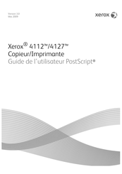Xerox 4112 Guide De L'utilisateur