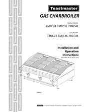 Toastmaster TMRC48 Instructions D'installation Et D'utilisation