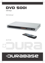 Durabase DVD 5001 Mode D'emploi