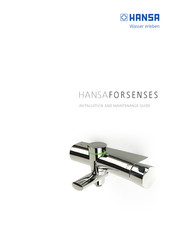 Hansa FORSENSES 64640101 Guide D'installation Et D'entretien