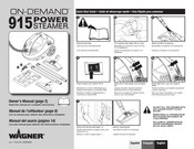 WAGNER ON-DEMAND 915 POWER STEAMER Manuel De L'utilisateur