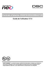Dsc PowerSeries neo HS2016 Guide De L'utilisateur
