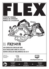 Flex FX2141R Manuel De L'utilisateur