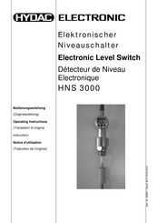 HYDAC ELECTRONIC HNS 3000 Notice D'utilisation