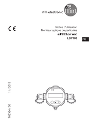 IFM Electronic efector160 LDP100 Notice D'utilisation