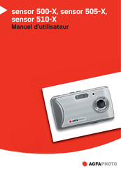 Agfaphoto sensor 500-X Manuel D'utilisateur