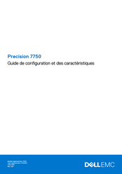 Dell P44E001 Guide De Configuration Et Des Caractéristiques