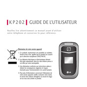 Lg KP202 Guide De L'utilisateur