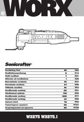Worx Sonicrafter WX675 Notice Originale
