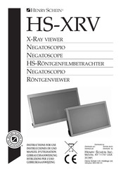 Henry Schein HS-XRV Manuel D'utilisation