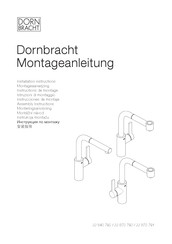 Dornbracht 33 870 790 Instructions De Montage