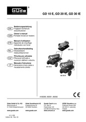 Güde GD 10 E Manuel D'utilisation