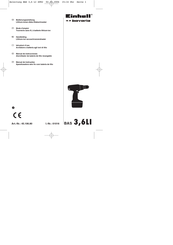 EINHELL Bavaria 45.106.80 Mode D'emploi