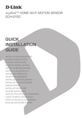 D-Link mydlink DCH-S150 Guide D'installation