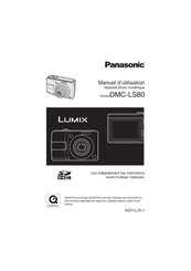 Panasonic LUMIX DMC-LS80 Manuel D'utilisation