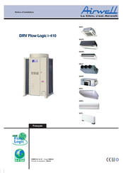 Airwell DRV Flow Logic i-410 ST-NKSFL24 Notice D'installation