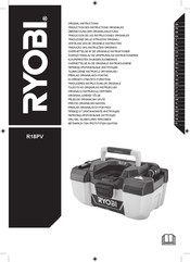 Ryobi R18PV Traduction Des Instructions Originales