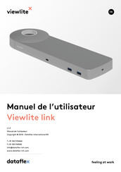 dataflex Viewlite link Manuel De L'utilisateur