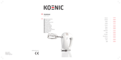 Koenic KHM 316 Mode D'emploi