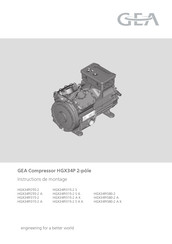 GEA HGX34P/380-2 Instructions De Montage