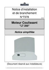 La Toulousaine LT 200 Notice D'installation