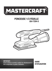 MasterCraft 054-7294-0 Guide D'utilisation