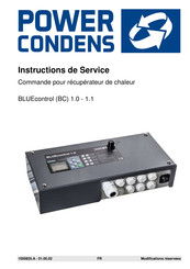 Hoval Power Condens BLUEcontrol BC 1.1 Instructions De Service