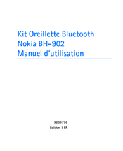 Nokia BH-902 Manuel D'utilisation