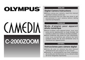 Olympus CAMEDIA C-2000ZOOM Mode D'emploi