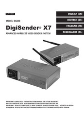 DigiSender X7 Mode D'emploi