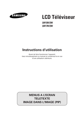 Samsung LW15N13W Instructions D'utilisation