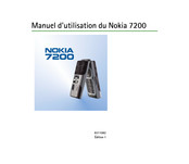 Nokia 7200 Manuel D'utilisation