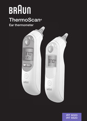 Braun ThermoScan IRT 6020 Mode D'emploi