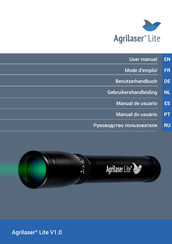 Agrilaser Lite V1.0 Mode D'emploi