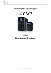 Gtec ZY120 Manuel Utilisateur