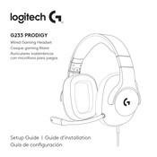 Logitech G G233 PRODIGY Guide D'installation