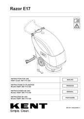 KENT RAZOR E17 Instructions D'utilisation