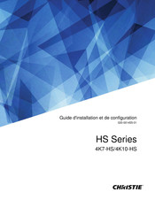 Christie HS Série Guide D'installation Et De Configuration