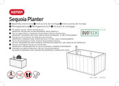 Keter Sequoia Planter Instructions De Montage