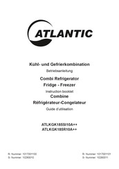 Atlantic ATLKGK185R10A++ Guide D'utilisation