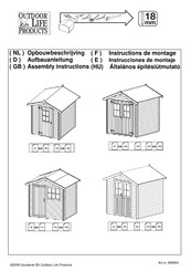 Outdoor Life Products ALPBACH 2020 DP Instructions De Montage