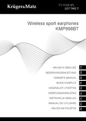 Krüger & Matz KMP998BT Mode D'emploi
