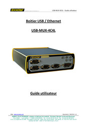 EXXOTEST USB-MUX-4C4L Guide Utilisateur