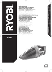 Ryobi R18HV Traduction Des Instructions Originales