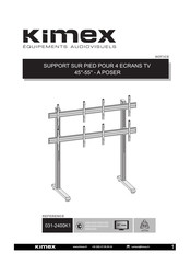 Kimex 031-2400K1 Mode D'emploi