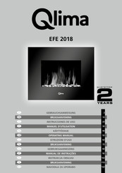 Qlima EFE 2018 Manuel D'utilisation