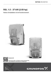 Grundfos RSI 1.5 - 37 kW Notice D'installation Et De Fonctionnement