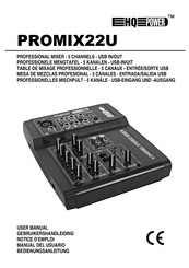 HQ Power PROMIX22U Notice D'emploi